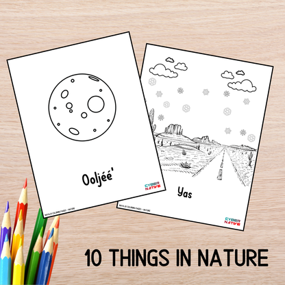 Nature (Navajo Coloring Pages)